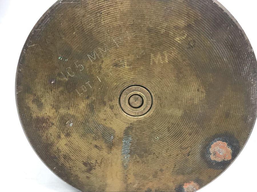 Set Of (8) Artillery Ammunition Shells Trench Art - Convert To Planter, Ashtray, Sculpture [Photo 17]