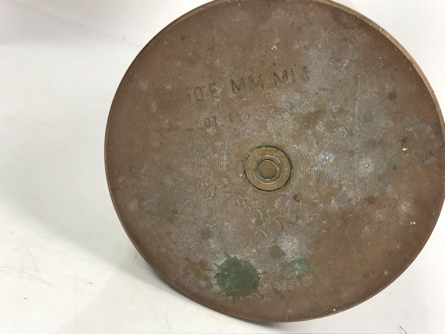 Set Of (8) Artillery Ammunition Shells Trench Art - Convert To Planter, Ashtray, Sculpture [Photo 16]