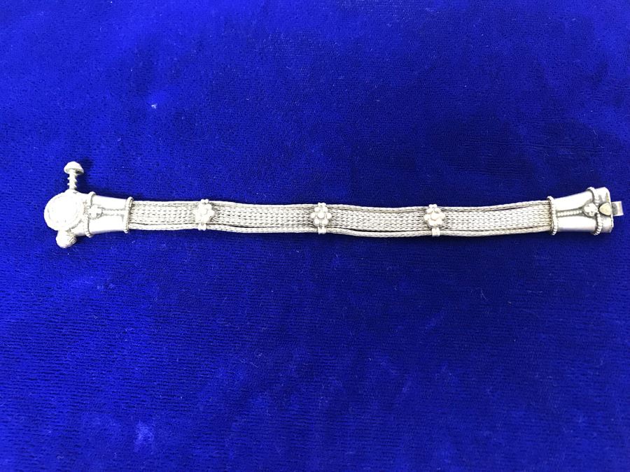 Vintage Silver Bracelet 25.4g Estimate $80 [Photo 6]