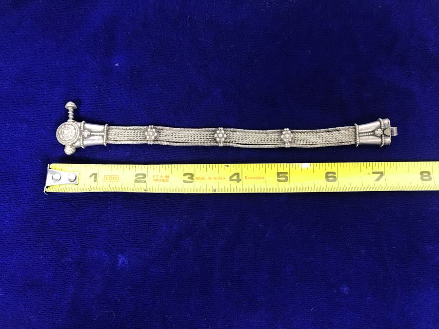 Vintage Silver Bracelet 25.4g Estimate $80 [Photo 7]