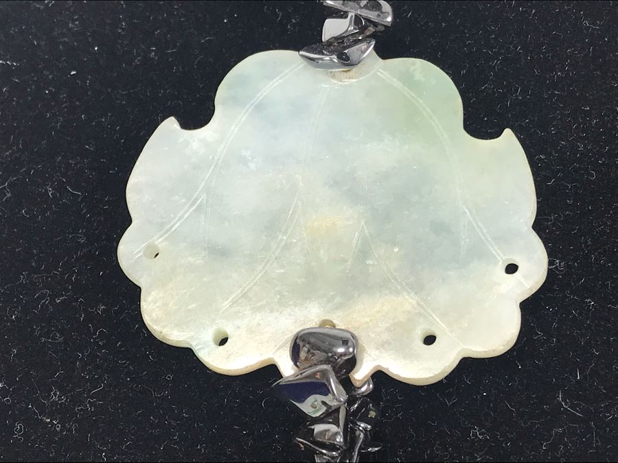 Pair Of Beaded Necklaces With Semiprecious Stones Including Turquoise And Silver [Photo 6]