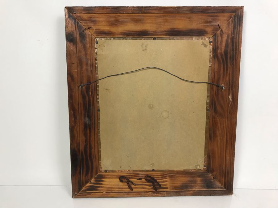 Repousse Copper Artwork Titled 'Texas Cocktail' By Rauh In Vintage Frame 14.5' X 16.5' [Photo 10]