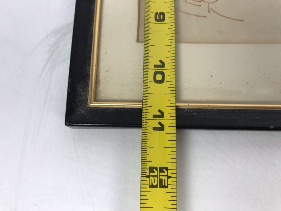 Original Vintage 1969 Signed Sketches Titled Somabandhu - Ceylon Sri Lanka India 14' X 11' [Photo 12]