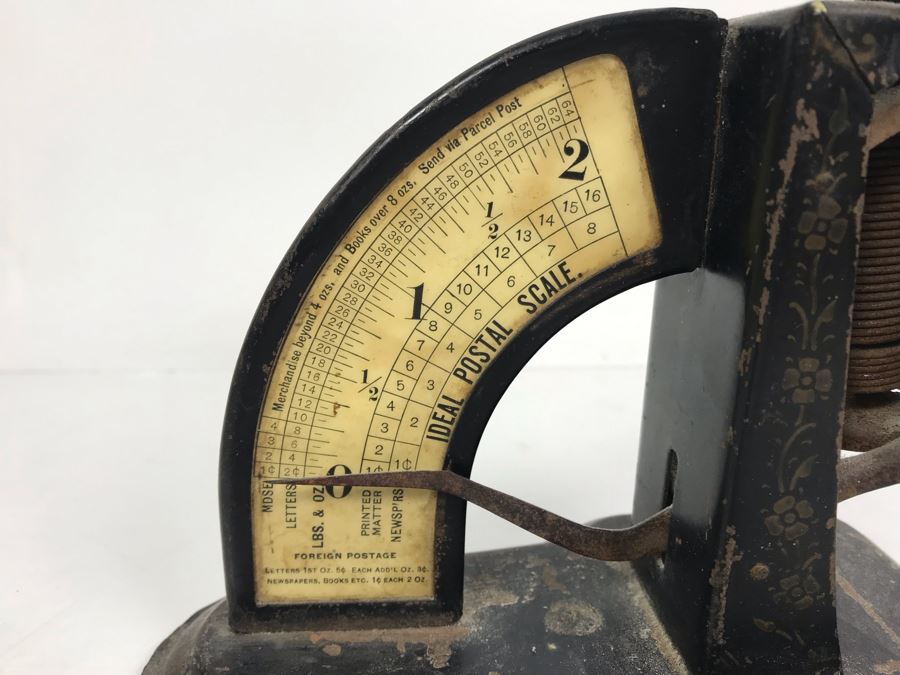 Vintage Mechanical Spring Ideal Postal Scale [Photo 5]