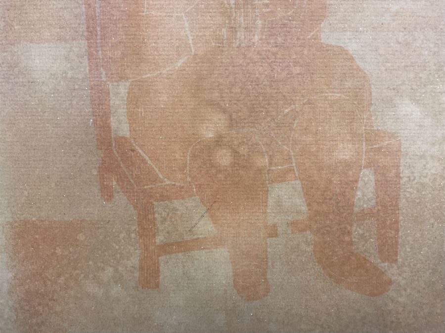 Original Vintage 1962 Signed Alec Cowan Print Titled 'The Bouquet' 18' X 22' [Photo 5]