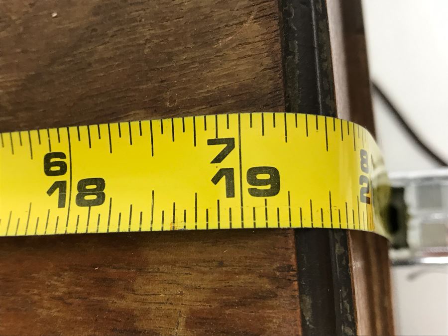 Vintage Art Deco Sears Silvertone Tube Record Player And Radio With Wooden Cabinet - Great Look - Needs Servicing Catalog No 7080 19.5'W X 13.5'D X 12'H [Photo 22]