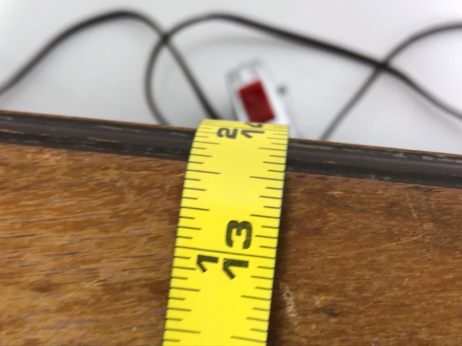 Vintage Art Deco Sears Silvertone Tube Record Player And Radio With Wooden Cabinet - Great Look - Needs Servicing Catalog No 7080 19.5'W X 13.5'D X 12'H [Photo 23]