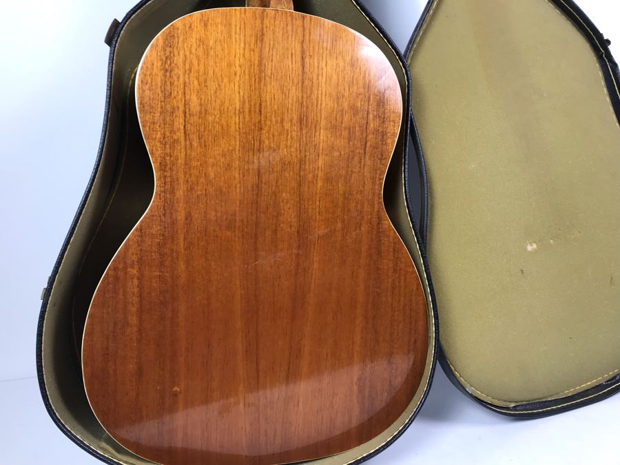 Kawai Acoustic Guitar Model No F611B Made In Japan With Case [Photo 7]