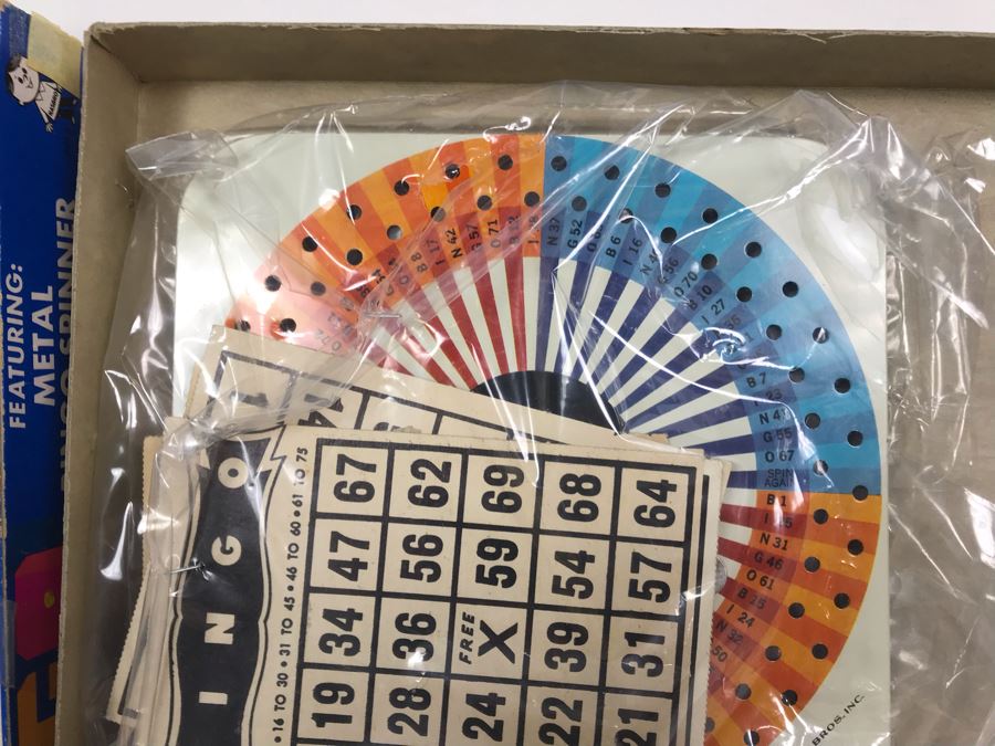 Vintage 1971 The Partridge Family Game (Sean Cassidy) MB And Vintage 1967 BINGO Game With Metal Bingo Spinner By Hasbro [Photo 5]