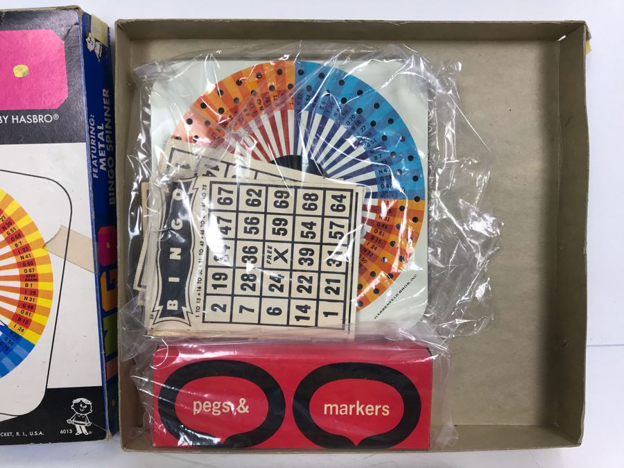 Vintage 1971 The Partridge Family Game (Sean Cassidy) MB And Vintage 1967 BINGO Game With Metal Bingo Spinner By Hasbro [Photo 3]