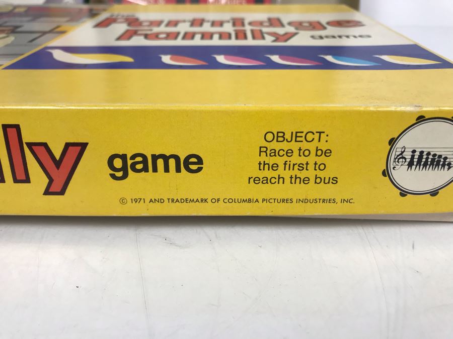 Vintage 1971 The Partridge Family Game (Sean Cassidy) MB And Vintage 1967 BINGO Game With Metal Bingo Spinner By Hasbro [Photo 10]