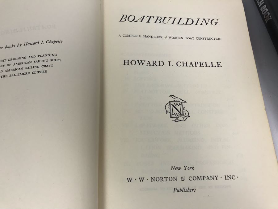 (4) Vintage Marine Design, Boat Buidling And Ocean Cruising Books [Photo 10]