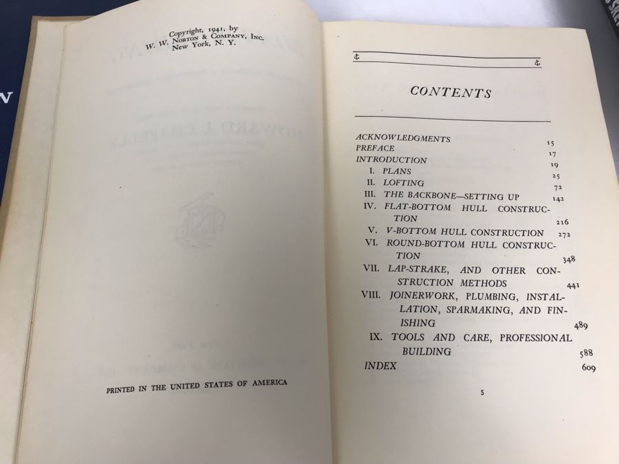 (4) Vintage Marine Design, Boat Buidling And Ocean Cruising Books [Photo 11]