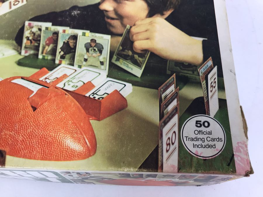 Vintage Parker Brothers Pro Draft Football Game Includes Vintage Football Cards - See Photos [Photo 3]
