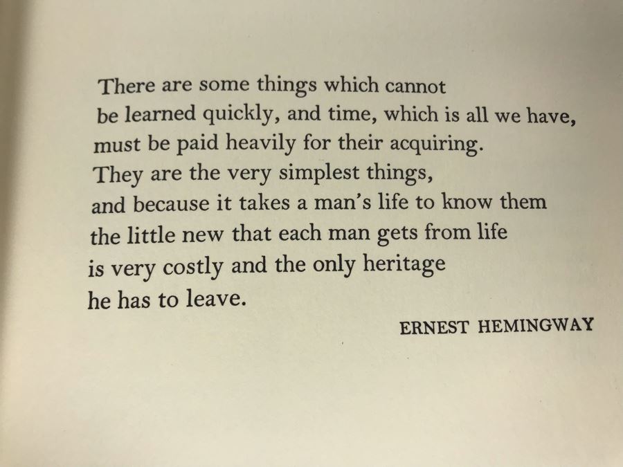 First Printing Book Papa Hemingway A Personal Memoir By A. E. Hotchner [Photo 5]