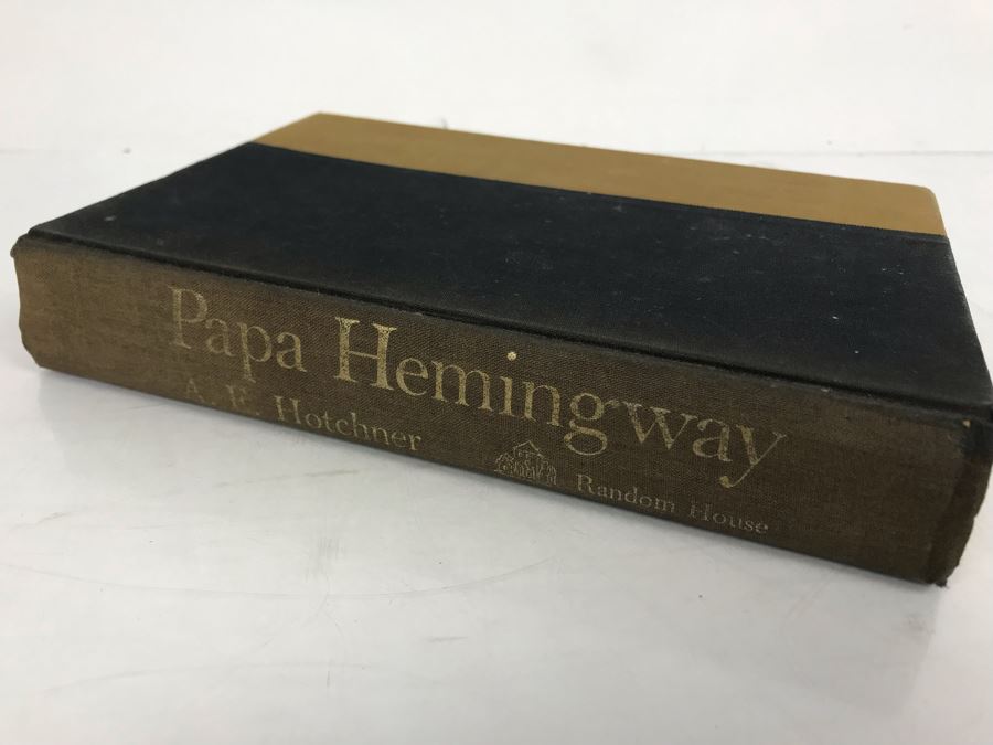 First Printing Book Papa Hemingway A Personal Memoir By A. E. Hotchner [Photo 1]