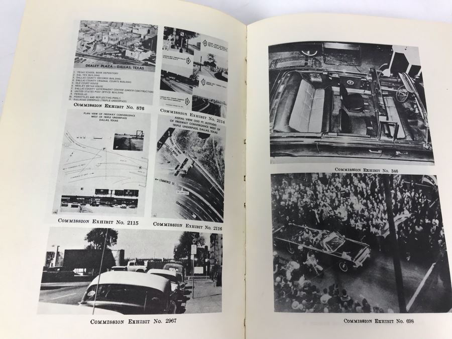 1964 First Edition Book Report Of The Warren Commission On The Assassination Of President Kennedy [Photo 9]