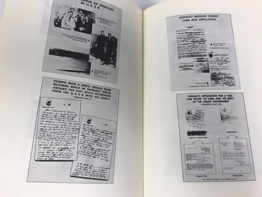 1964 First Edition Book Report Of The Warren Commission On The Assassination Of President Kennedy [Photo 16]