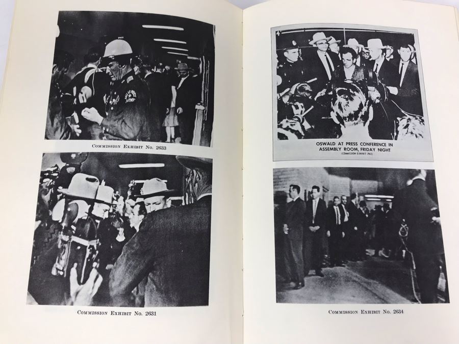 1964 First Edition Book Report Of The Warren Commission On The Assassination Of President Kennedy 