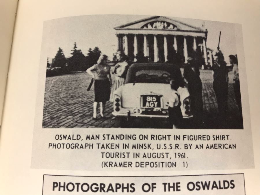 1964 First Edition Book Report Of The Warren Commission On The Assassination Of President Kennedy [Photo 15]