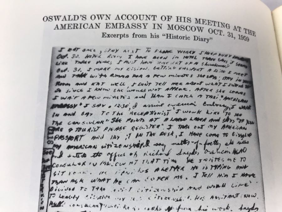 1964 First Edition Book Report Of The Warren Commission On The Assassination Of President Kennedy [Photo 14]