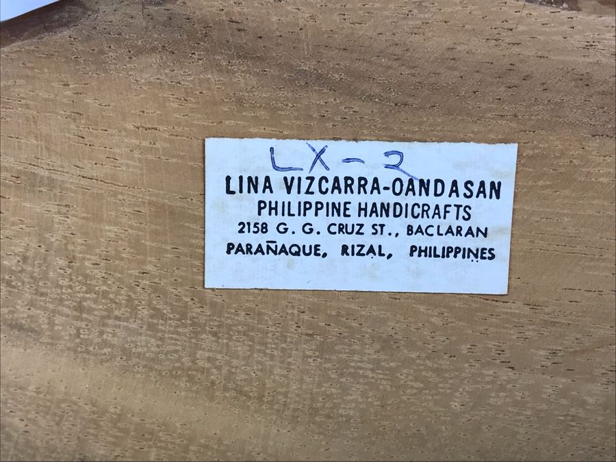 Custom Carved Wooden United States Naval Aviator Badge Wall Plaque From William H. Harris, RADM, USN (Ret.) 36'L [Photo 10]