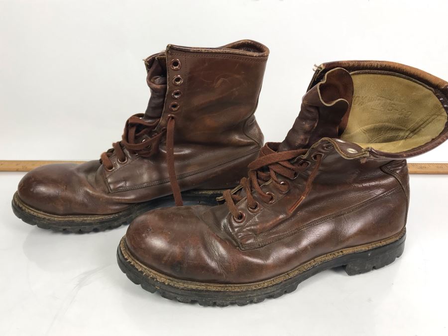 Vietnam Era USN Fighter Pilot Combat Flight Boots Worn By William H. Harris, RADM, USN (Ret.) [Photo 3]