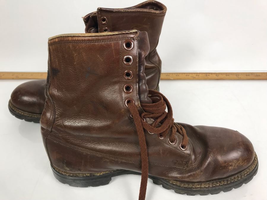 Vietnam Era USN Fighter Pilot Combat Flight Boots Worn By William H. Harris, RADM, USN (Ret.) [Photo 7]