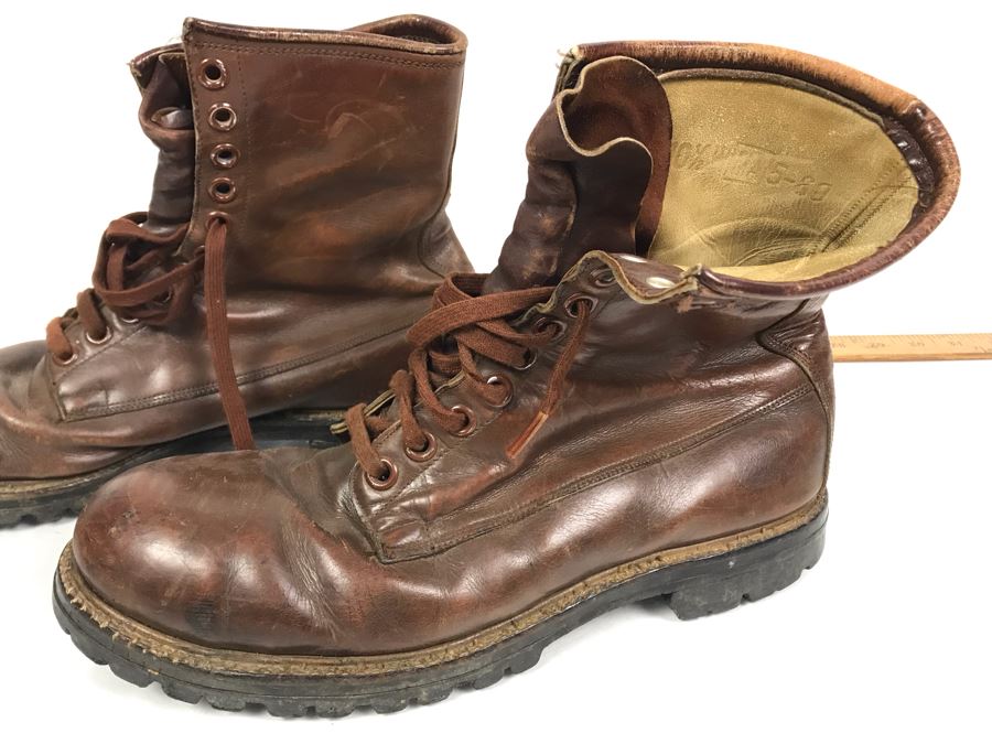 Vietnam Era USN Fighter Pilot Combat Flight Boots Worn By William H. Harris, RADM, USN (Ret.) [Photo 4]