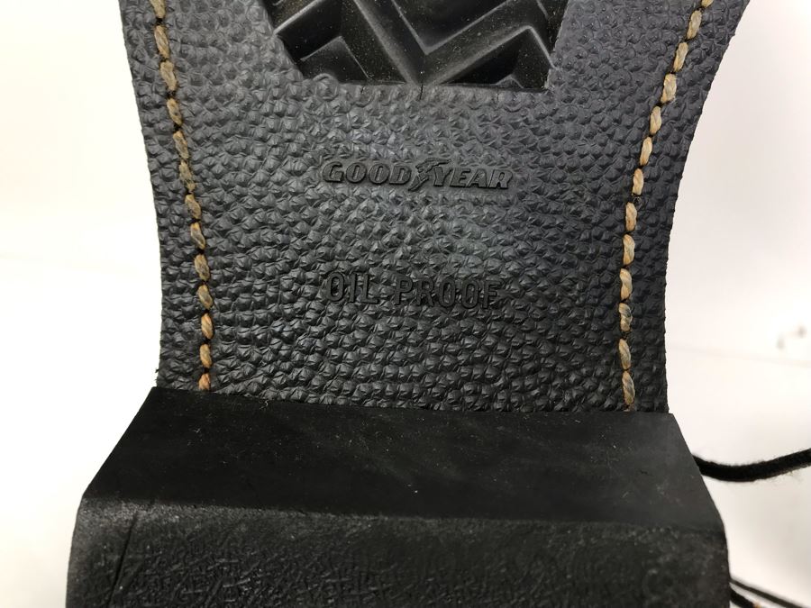 Vintage 1975 USN Pilot Boots Inscribed RADM W. H. Harris Addison Shoe Company Size 11 [Photo 13]