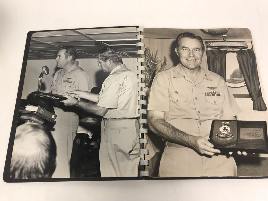 William H. Harris USN Hat And Photograph Book From Coral Sea CVA-43 Hunters Point NSY Sep-Oct 1972 William H. Harris, RADM, USN (Ret.) - See Photos [Photo 13]