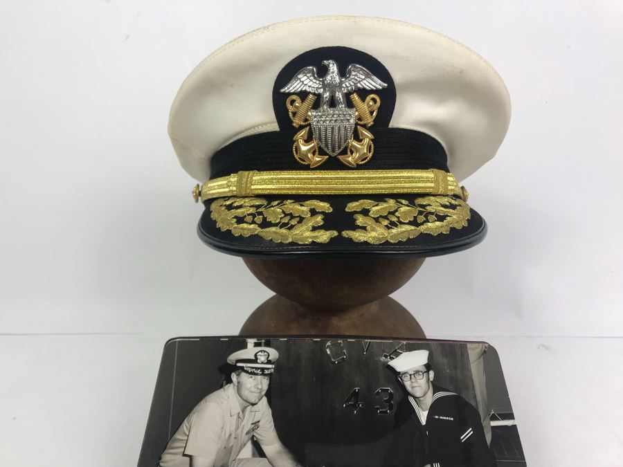 William H. Harris USN Hat And Photograph Book From Coral Sea CVA-43 Hunters Point NSY Sep-Oct 1972 William H. Harris, RADM, USN (Ret.) - See Photos [Photo 5]