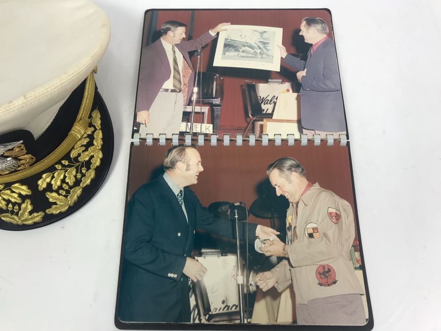 William H. Harris USN Hat And Photograph Book From Coral Sea CVA-43 Hunters Point NSY Sep-Oct 1972 William H. Harris, RADM, USN (Ret.) - See Photos [Photo 25]