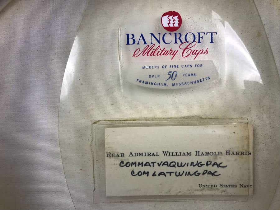 William H. Harris USN Hat And Photograph Book From Coral Sea CVA-43 Hunters Point NSY Sep-Oct 1972 William H. Harris, RADM, USN (Ret.) - See Photos [Photo 3]