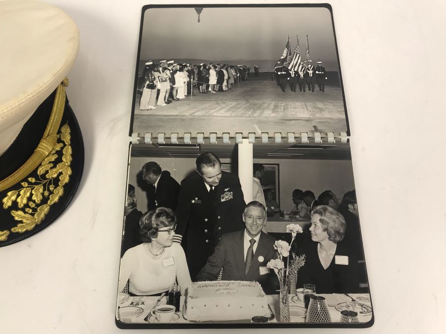 William H. Harris USN Hat And Photograph Book From Coral Sea CVA-43 Hunters Point NSY Sep-Oct 1972 William H. Harris, RADM, USN (Ret.) - See Photos [Photo 15]