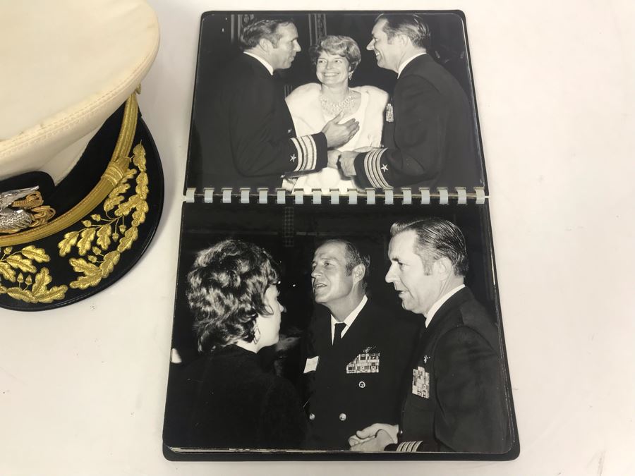 William H. Harris USN Hat And Photograph Book From Coral Sea CVA-43 Hunters Point NSY Sep-Oct 1972 William H. Harris, RADM, USN (Ret.) - See Photos [Photo 20]