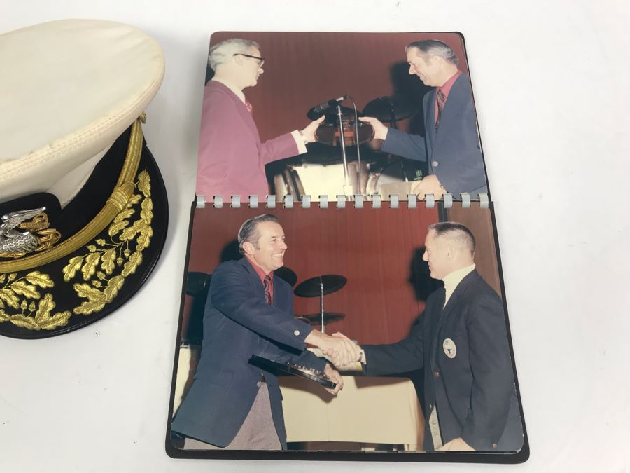 William H. Harris USN Hat And Photograph Book From Coral Sea CVA-43 Hunters Point NSY Sep-Oct 1972 William H. Harris, RADM, USN (Ret.) - See Photos [Photo 30]