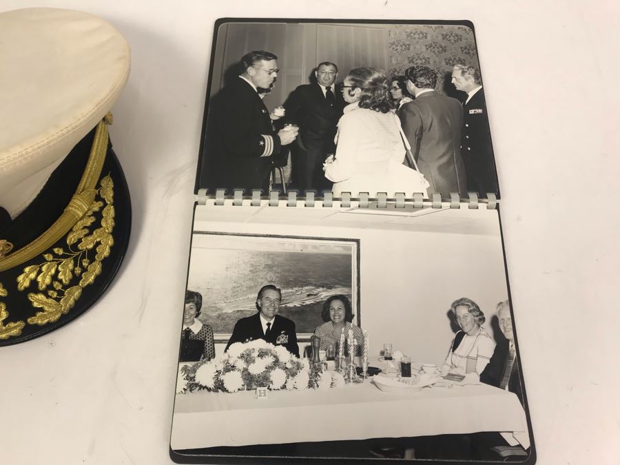William H. Harris USN Hat And Photograph Book From Coral Sea CVA-43 Hunters Point NSY Sep-Oct 1972 William H. Harris, RADM, USN (Ret.) - See Photos [Photo 16]