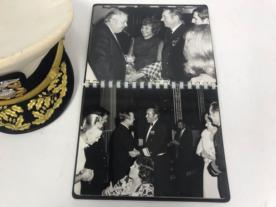 William H. Harris USN Hat And Photograph Book From Coral Sea CVA-43 Hunters Point NSY Sep-Oct 1972 William H. Harris, RADM, USN (Ret.) - See Photos [Photo 21]