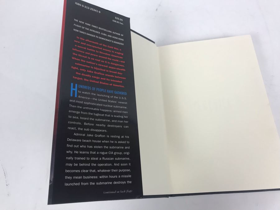 Signed Stephen Coonts Book America Personalized To Admiral + Mrs Harris [Photo 6]