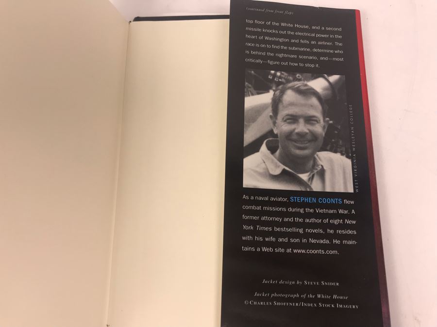 Signed Stephen Coonts Book America Personalized To Admiral + Mrs Harris [Photo 11]