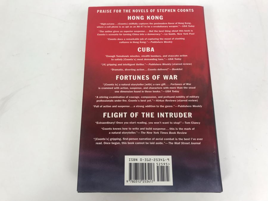 Signed Stephen Coonts Book America Personalized To Admiral + Mrs Harris [Photo 5]