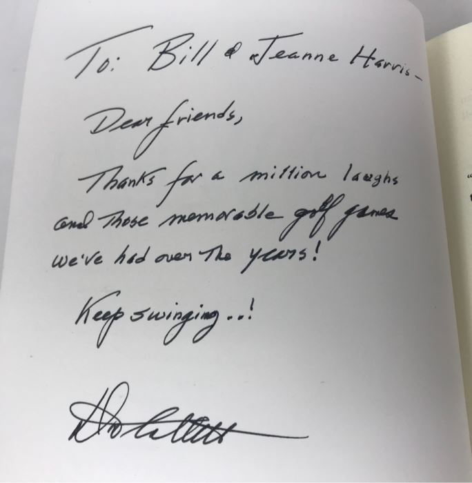 Double Signed Book By Don Collett (Golf Hall of Fame Founder) The Well [Photo 7]