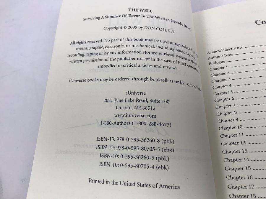 Double Signed Book By Don Collett (Golf Hall of Fame Founder) The Well [Photo 11]