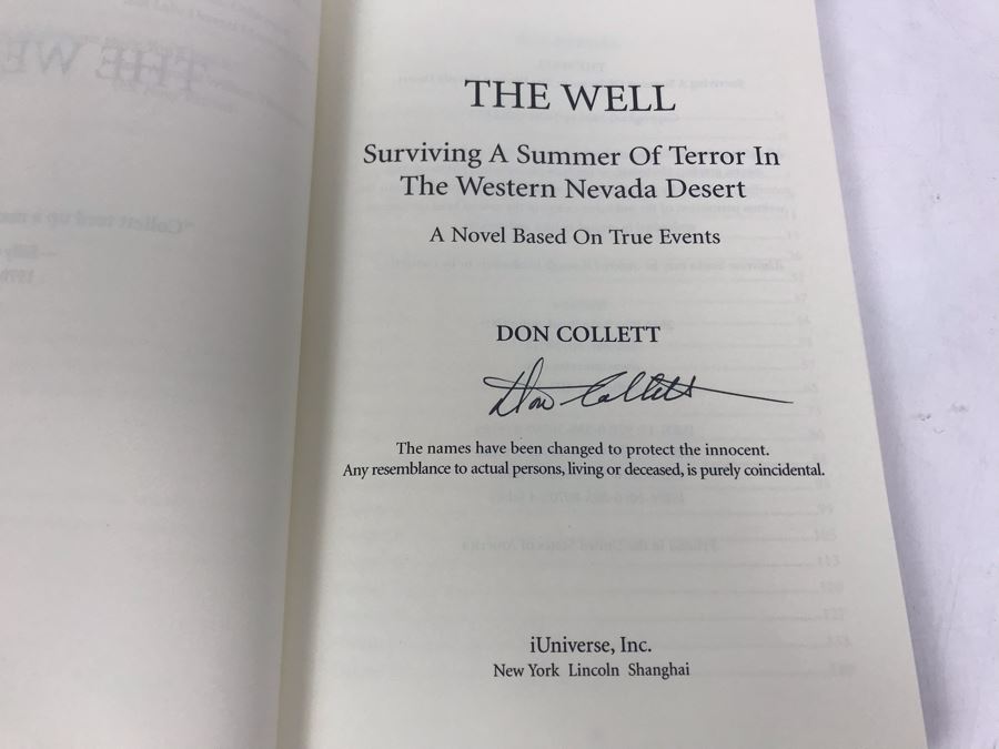 Double Signed Book By Don Collett (Golf Hall of Fame Founder) The Well [Photo 9]