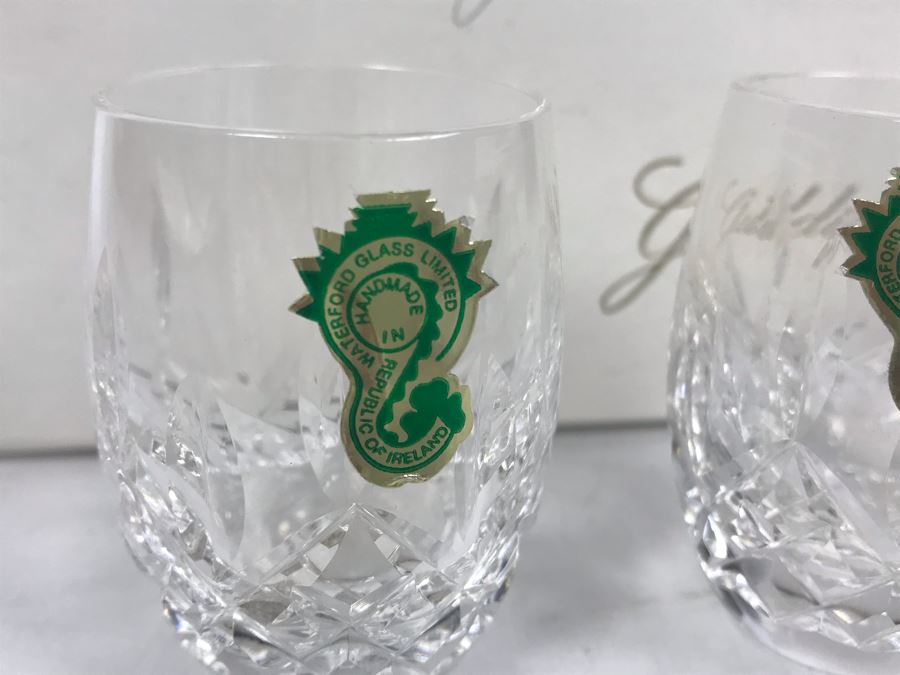 (2) Waterford Shot Glasses From William H. Harris, RADM, USN (Ret.) [Photo 5]