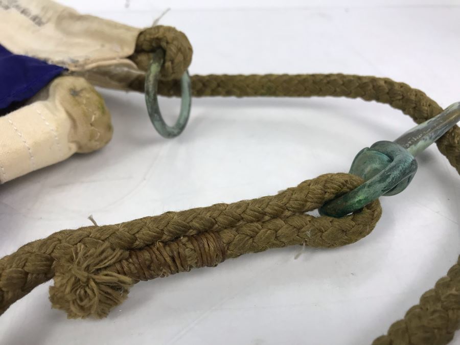 US Flag From Attack Aircraft Carrier William 'Bill' H. Harris, RADM, USN (Ret.) Valley Forge Flag Co 3' 6' X 6' 7-3/4' [Photo 8]