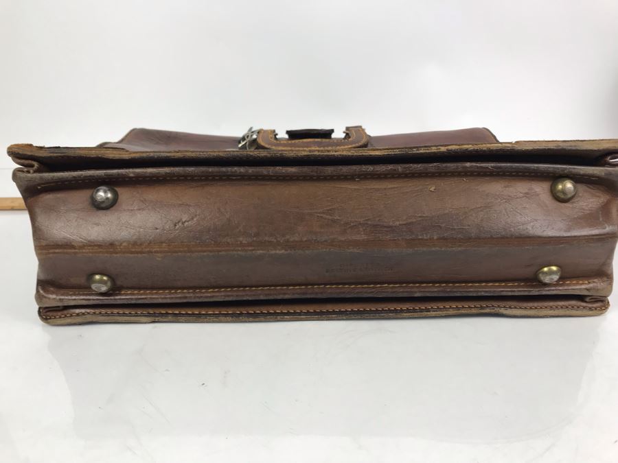 Leather Briefcase Belonging To William 'Bill' H. Harris, RADM, USN (Ret.) [Photo 10]