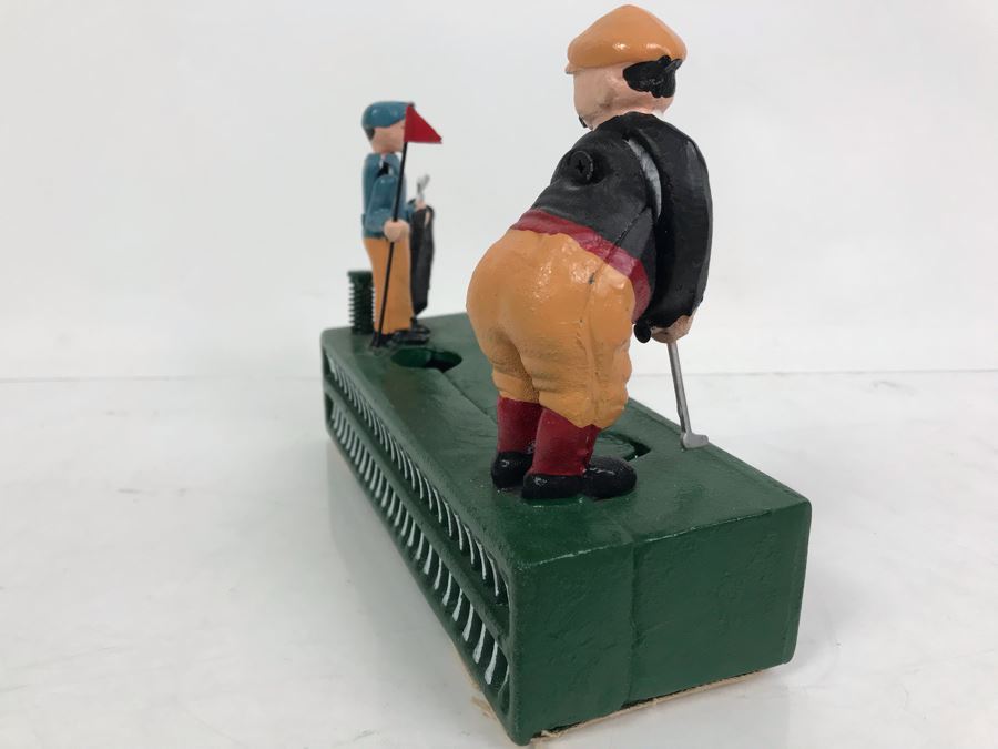 Reproduction Metal Bank With Golfer [Photo 6]
