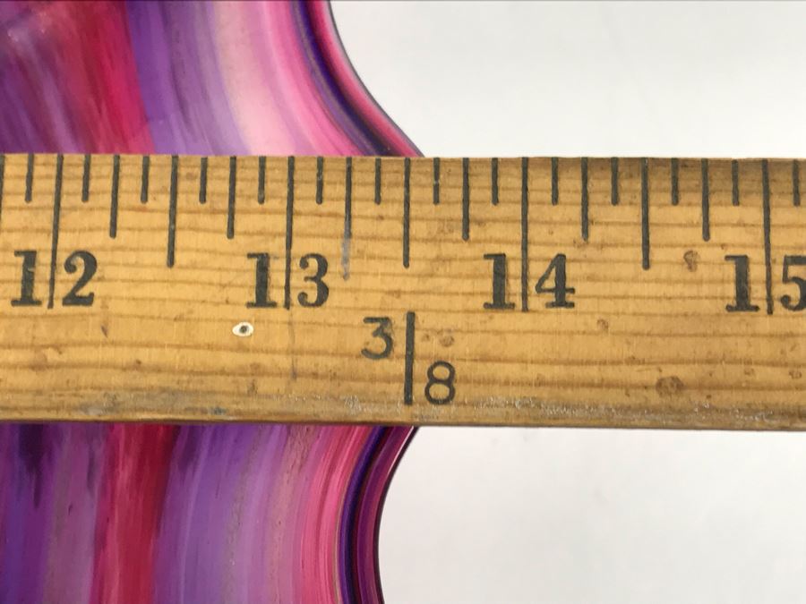 Vintage Signed Art Glass In Manner Of Dale Chihuly Wall Mountable 14' [Photo 14]